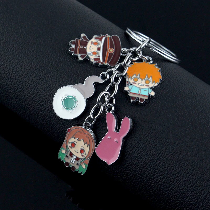 Anime Keychain Toilet-bound Hanako-kun Figure Yugi Amane Yashiro Nene Minamoto Kou Pendant Car Key Ring Bag Accessories Gift