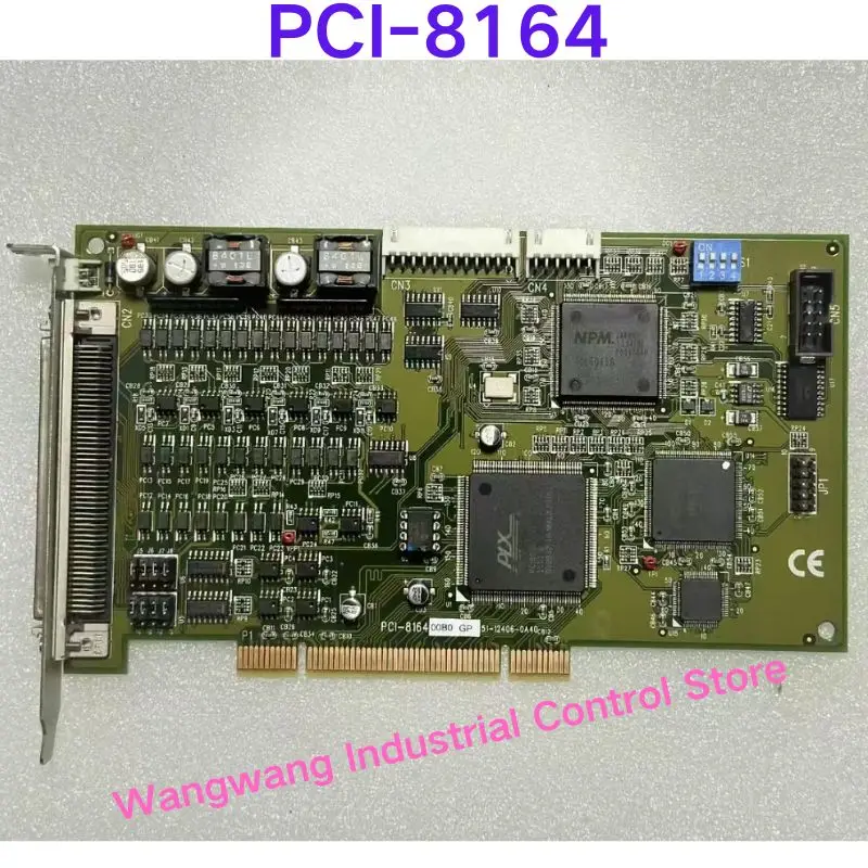 

Second-hand test OK , PCl-8164 Four axis Stepping Motion Control Card