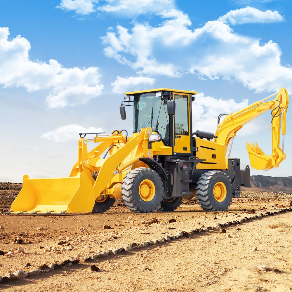 عجلة حفار حفارة حفارة محرك الديزل الهندسة الزراعية اليورو 5 رافعة عجل محمل الطاقة الهيدروليكية حسب الطلب