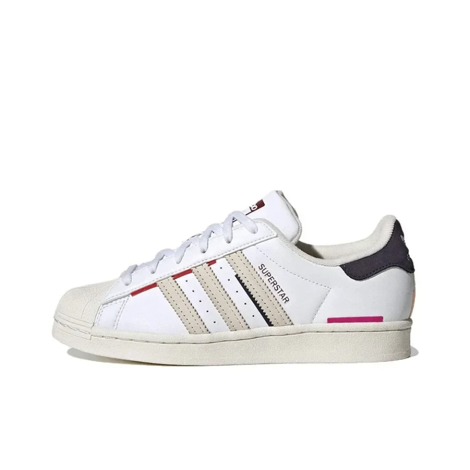 Adidas Originals Superstar 'White Gray Blue' IG3005Original Skateboard Casual Low-Top Retro Shoes For Men And Women