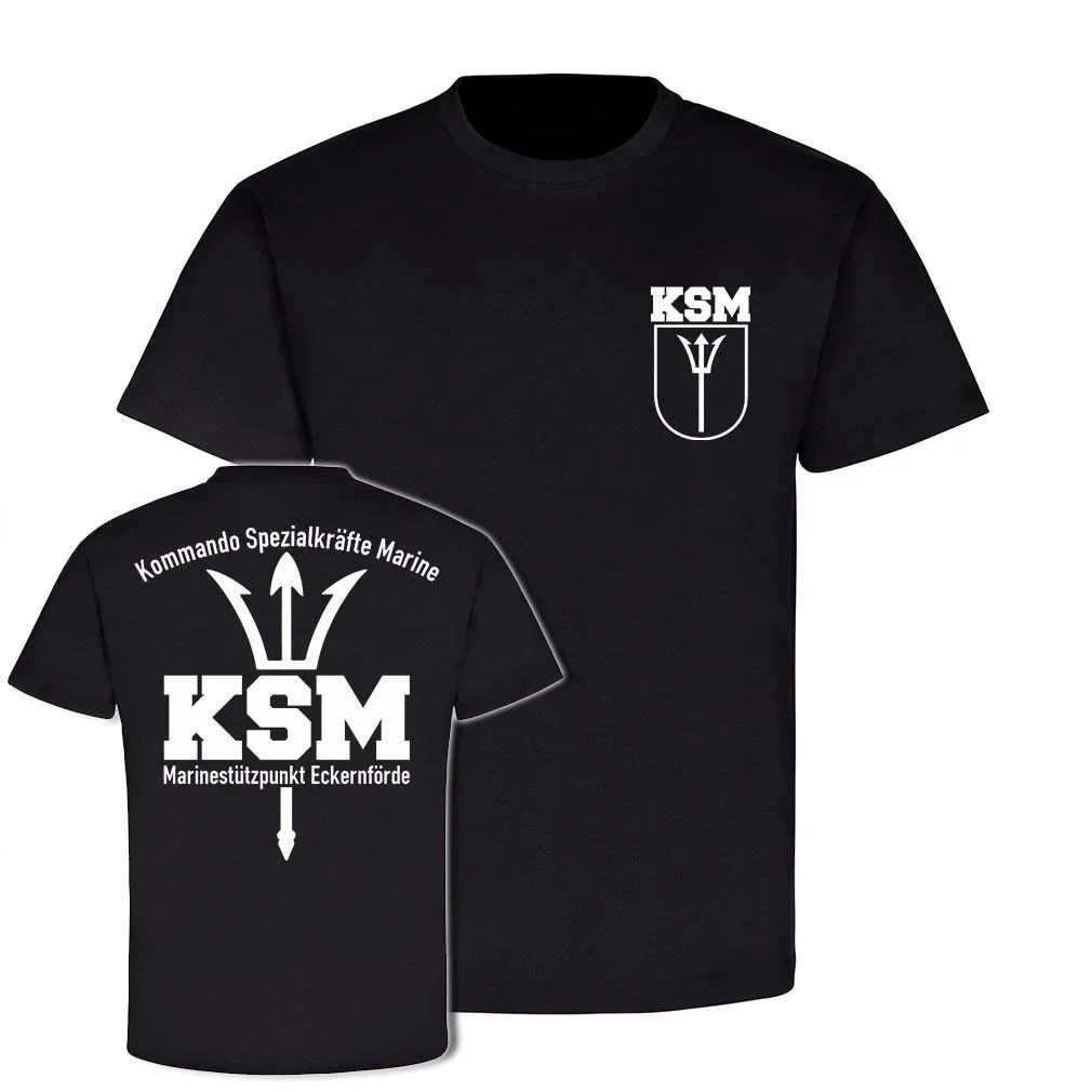 

Germany Naval Elite Unit KSM Naval Special Forces Command T-Shirt New 100% Cotton O-Neck Summer Short Sleeve Casual Mens T-shirt