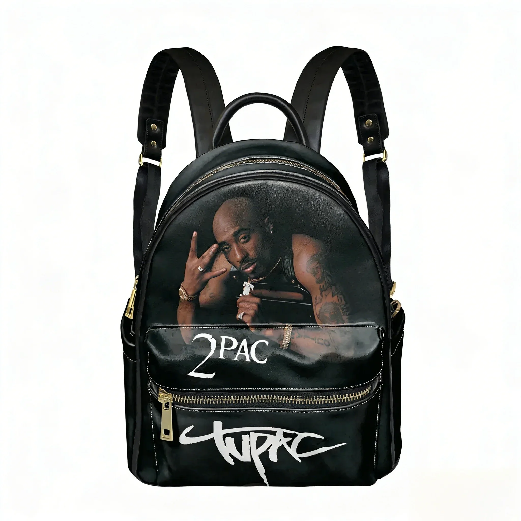 

Рюкзак Tupac Rapper 2Pac, винтажный, для женщин и мужчин, персонализированный, на два плеча, для бизнеса, путешествий, учебы, подарок, повседневный рюкзак