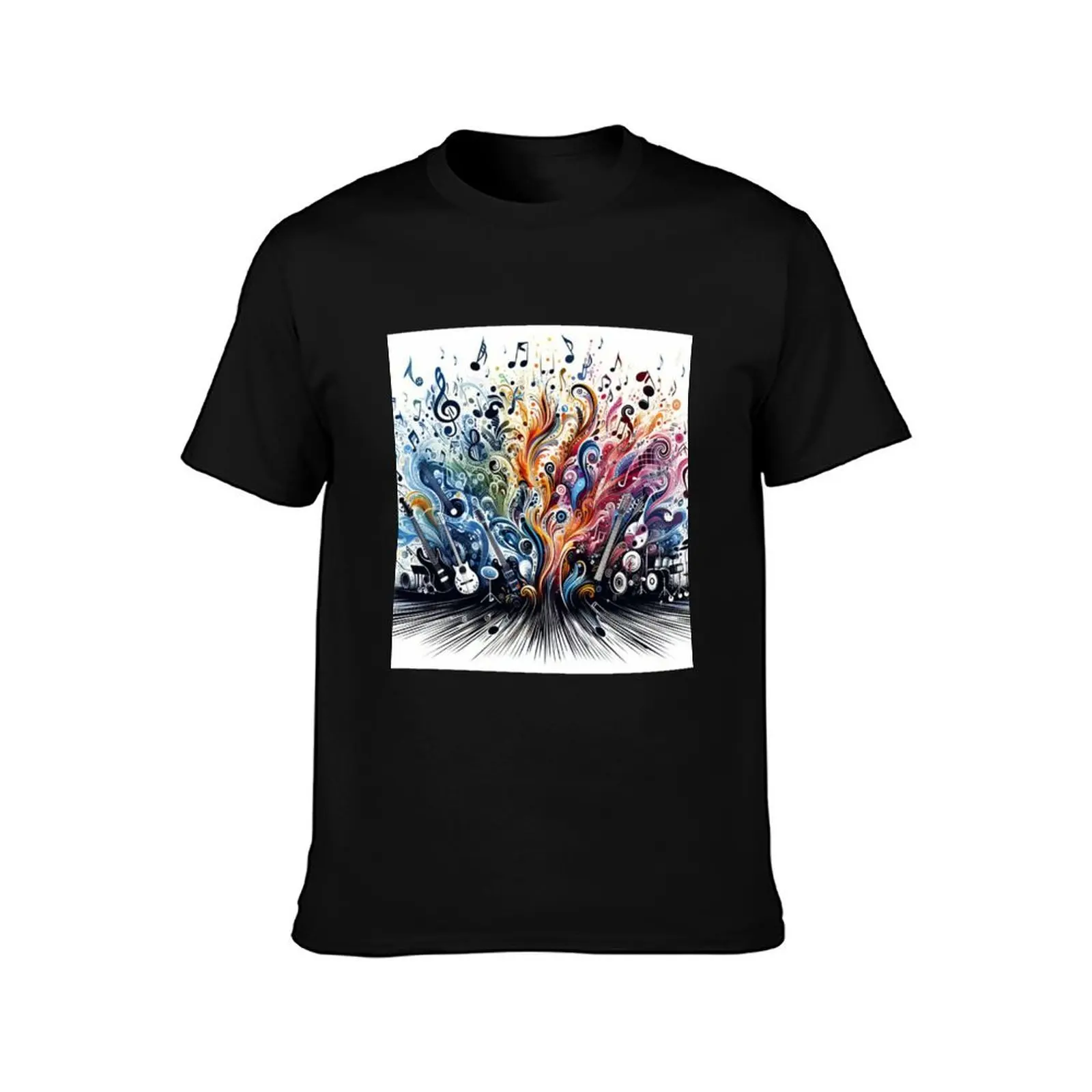 Melody in Motion T-Shirt Standard Fit Solid Tee Shirt T-Shirt