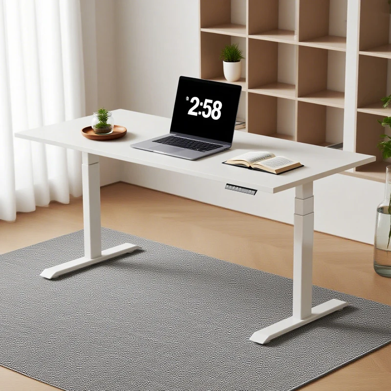 

Electric Height Adjustable Standing Desk Office Desk Adjustable Height Ergonomic Standing Desk Adjustable Lift for Workplace