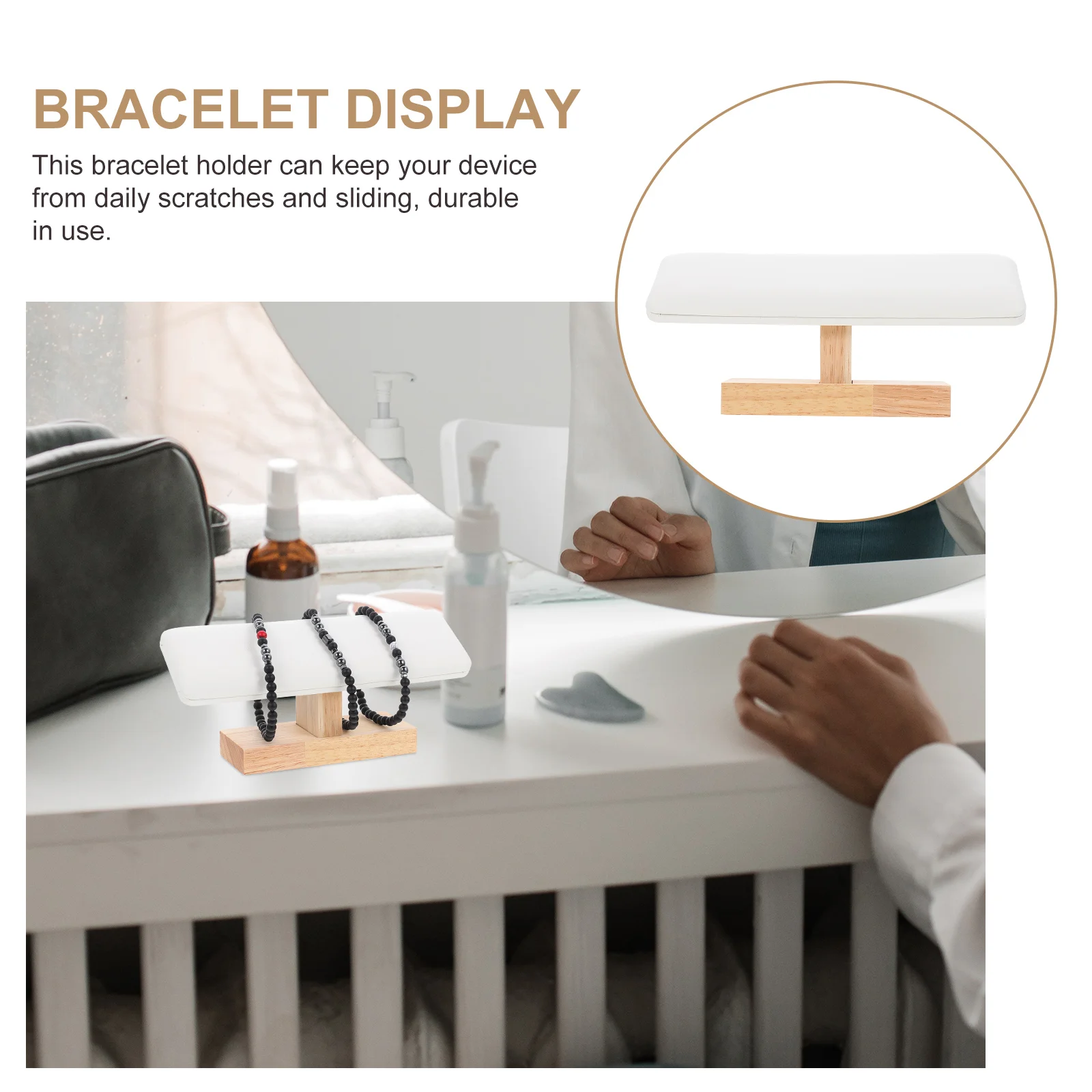 Watch Display Stand Displaying Bracelet Holder Household Rack Jewelry Bangle Wrist