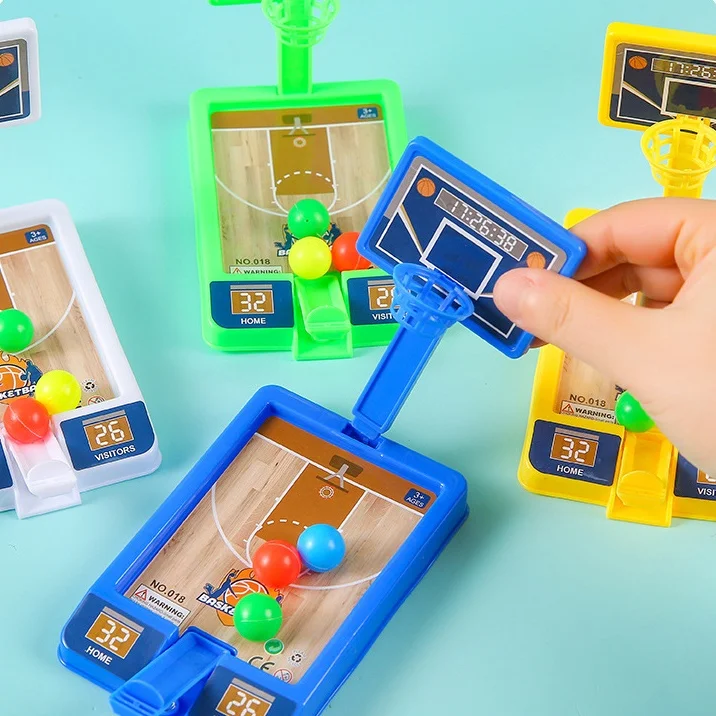 New Shooting Game Machine Mini Basketball Rack Shooting Machine Interaction Indoor Leisure Educational Adult Party Toy view 5