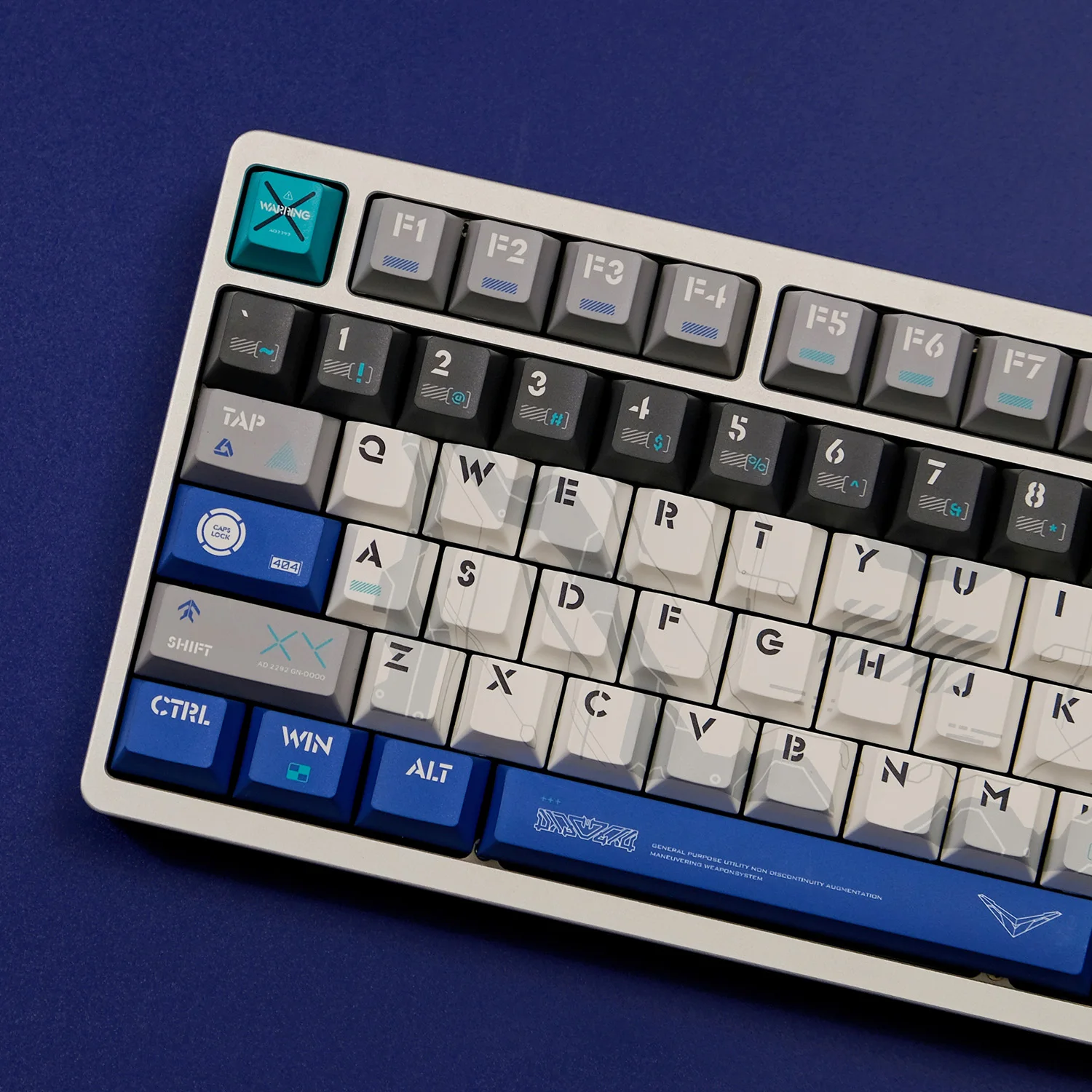 149 Keys Exusiai Themed Keycap Cherry Profile PBT Dye Sub Anime Games Keycaps for MX Switch DIY ISO Mechanical Keyboard Key Caps