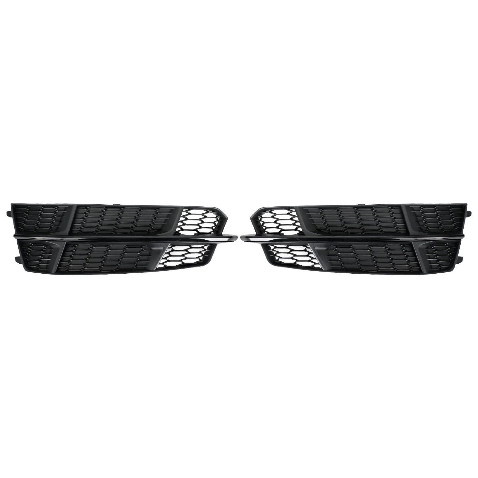 Front Bumper Lower Grille Grill For Audi A6 C7 S-Line 2016-2018 Matt Black Car Accessories Parts