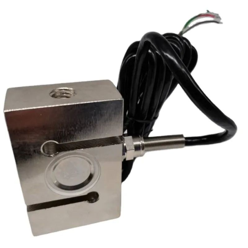 S Type 500kg/1t/1.5t Pull Pressure Sensor Compression Tension Load Cell 2.00.05mV/V Sensitivity 0.03%FS Hysteresis DYLY-105
