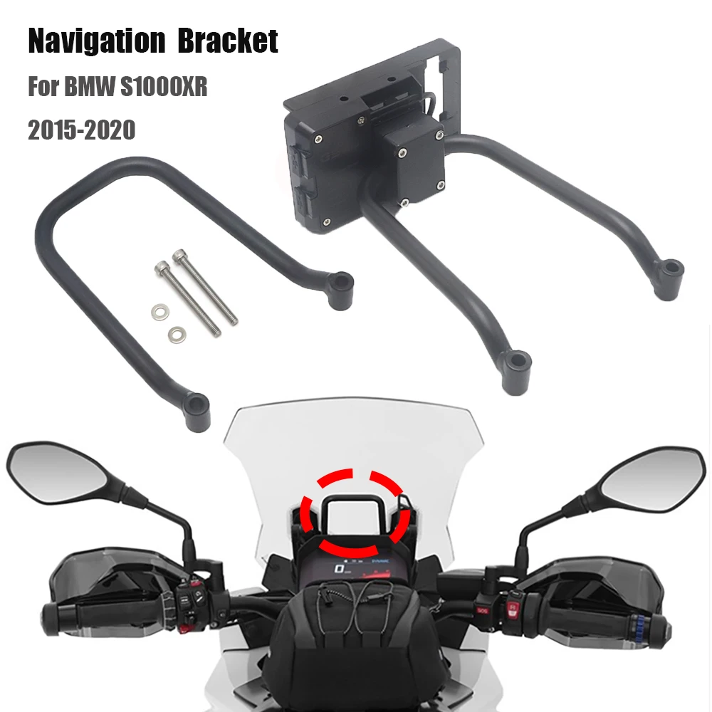 For BMW S1000XR 2015-2020 2016 2017 2018 2019 Accessories GPS Support Navigation Phone Holder Bracket