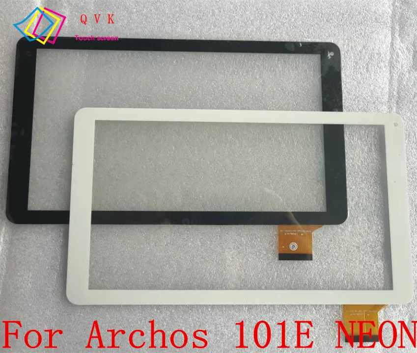 

White 10.1 Inch for Archos 101E NEON tablet pc touch screen panel Digitizer Glass sensor replacement with logo