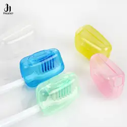 1pc Portable Toothbrush Head Cover Case For Travel Hiking Camping Toothbrush Box Brush Cap Case For Trip Bathroom Accessory