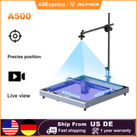 ACMER A500 Camera Precise Positioning HD Industrial Camera 5MP Pixel 450*450mm Working Area for 95% Frame Laser Engraver