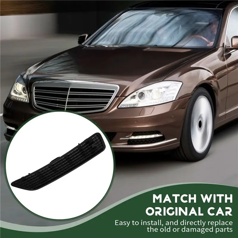 NEW HOT In Stock-Car Engine Hood Upper Grille Grill Vent Cover Trim For Mercedes Benz W221 W251 2007-2013