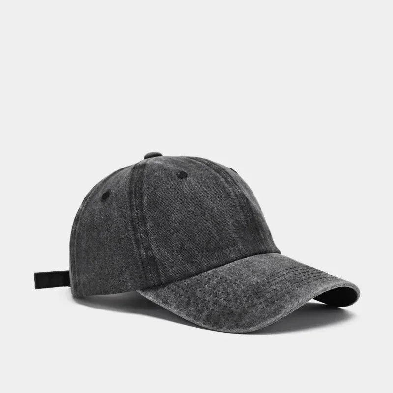 Baseball Cap Washed Cotton Men Women Snapback Hat Vintage Hip Hop Caps Solid Color Dad Hat Bone Casquette Outdoor Casual Sport