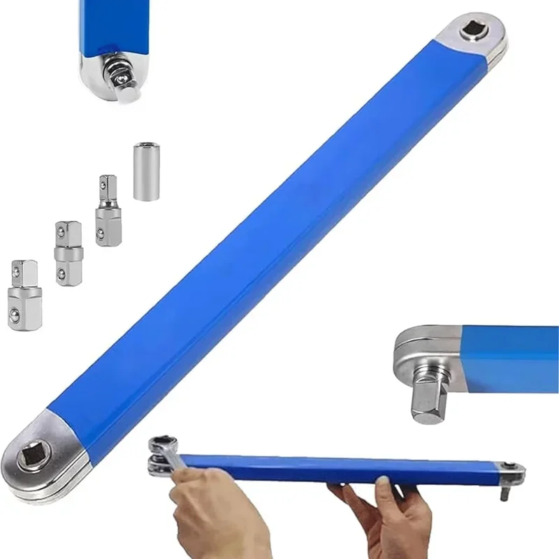 مجموعة مفاتيح ربط بسقاطة متعددة الحجم 1/2 1/4 3/8 صفر أوفست أداة عمل ضيقة متعددة الاستخدامات لإصلاح السيارات والمرآب