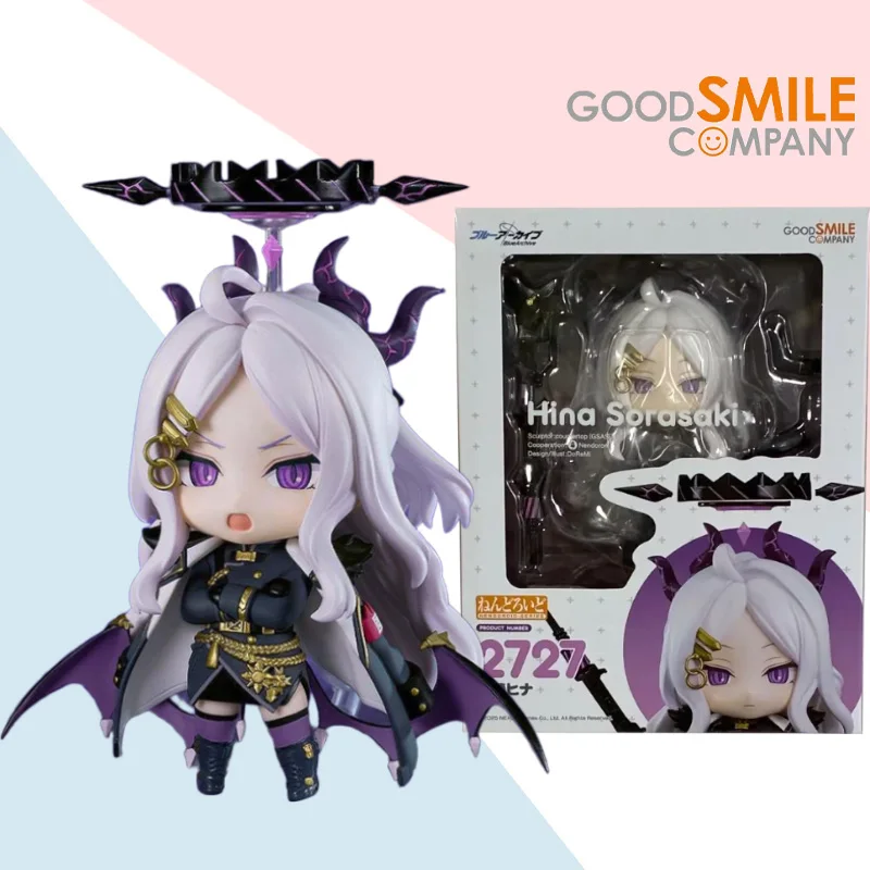 

GSC original Nendoroid series No.2727 Hina Sorasaki Blue Archive Animation Doll Model Toy Ornament Collection Children's Gift
