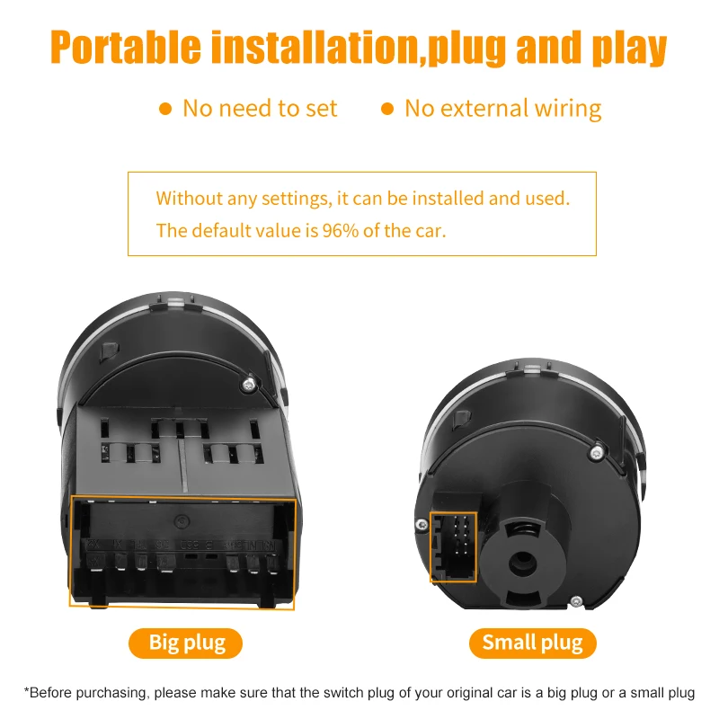 Interruptor de faro automático para VW Passat B5 B7 Transporter T5 Tiguan Jetta Mk6 Golf 4 6 faro delantero accesorio de Sensor de interruptor automático