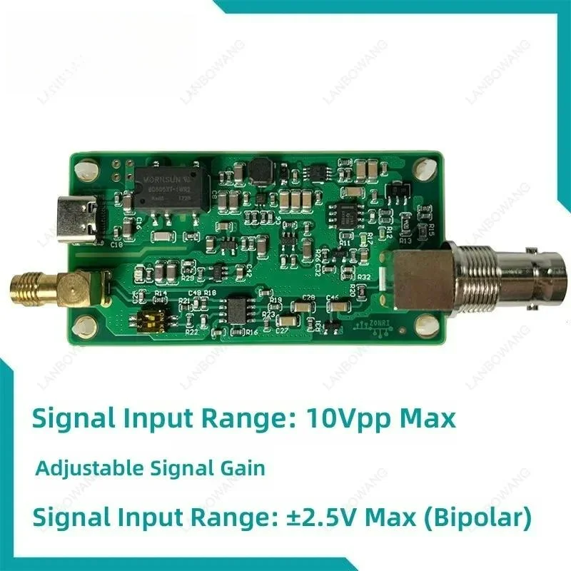 IEPE Interface Conversion Module, 4mA Constant Current Source Adapter for Vibration Acceleration Sensor