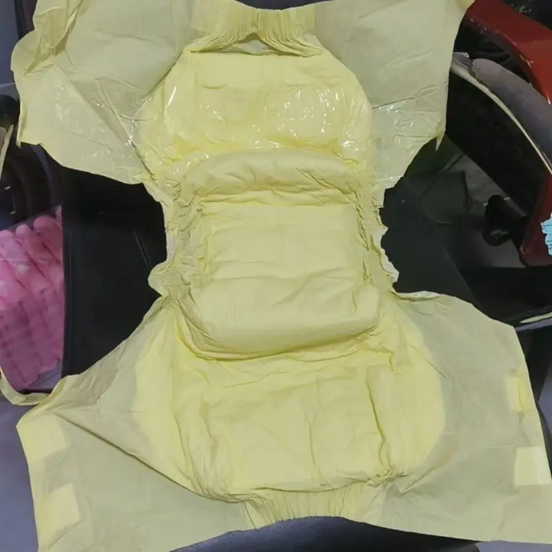 2pcs Adult Thickening Candy-Colored ABDL Diapers Disposable High Absorbent Leak-proof Diaper Cozy Breathable Panties