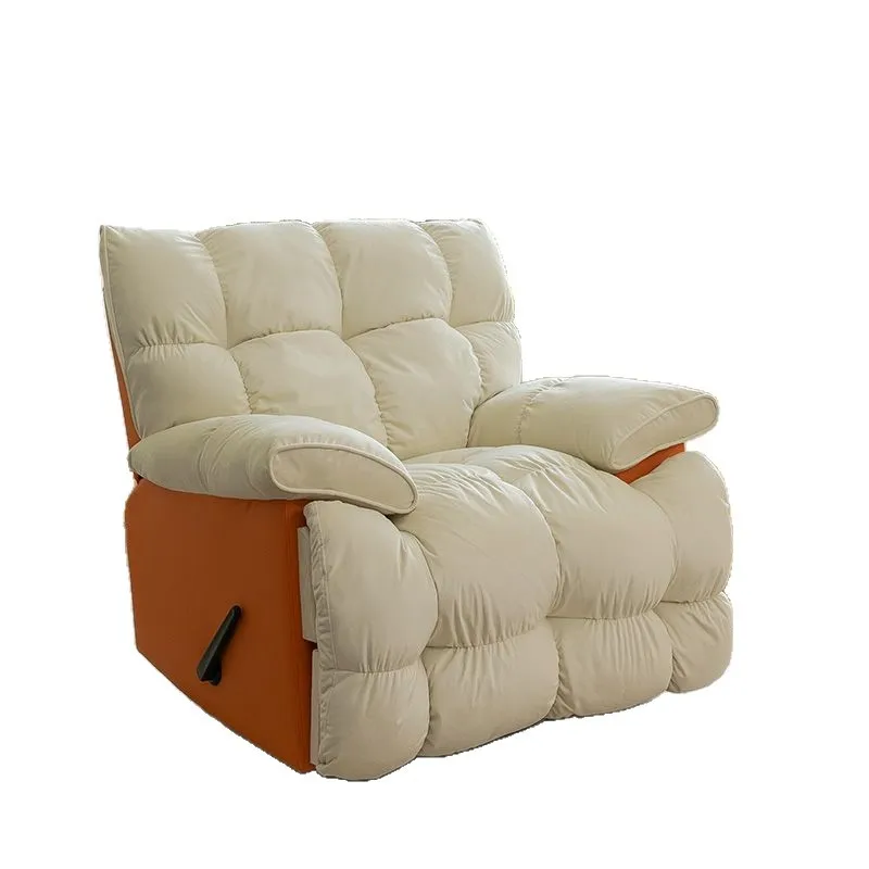 

Space cloud single sofa Internet celebrity electric rocking chair living room multi-functional leisure rotating recliner lazy
