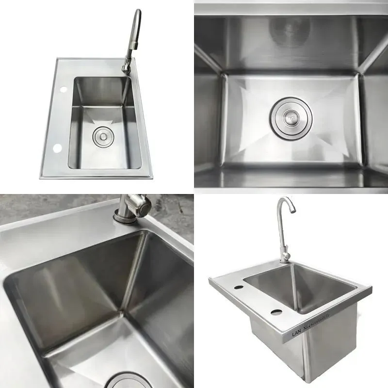 Custom stainless steel coffee bar bar bar beverage dispenser workbench for cafes restaurants hotels