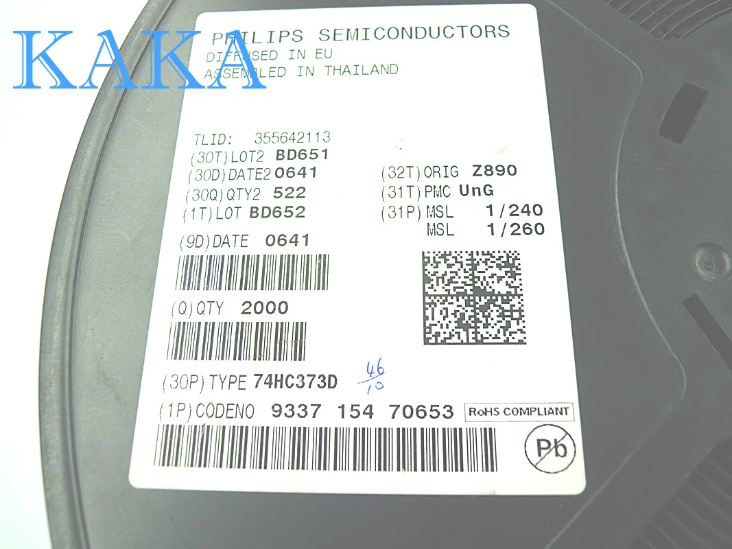 10 buah 74HC373D SOP7.2 asli baru