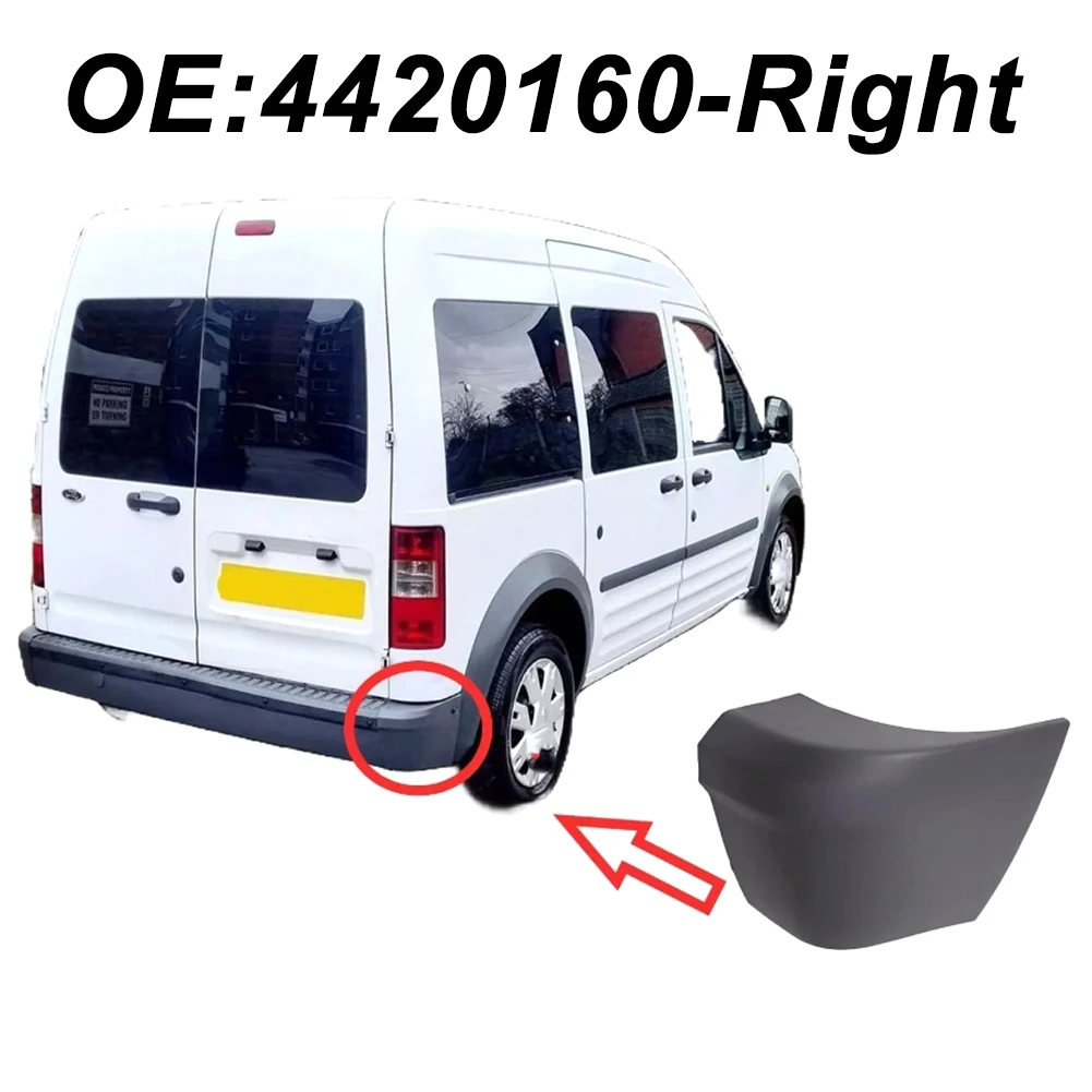 Resistant Rear Bumper Corner End Cap for For FORD For TRANSIT For CONNECT (2002 2013) Easy Installation Process