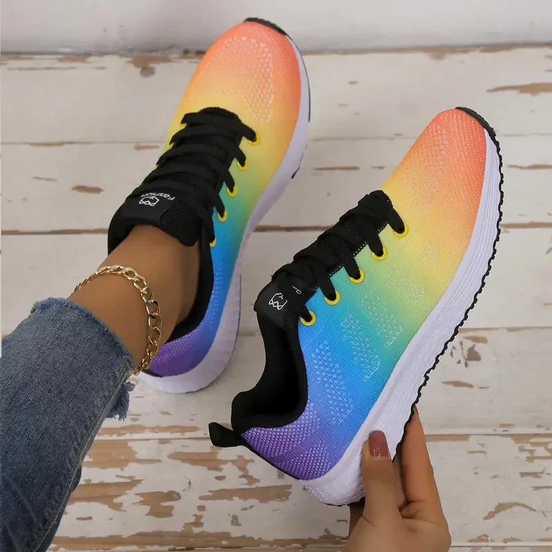

New Sneakers Women Casual Shoes Fashion Breathable Walking Mesh Flat Shoes Women 2024 Tenis Feminino White Ladies sports Shoes