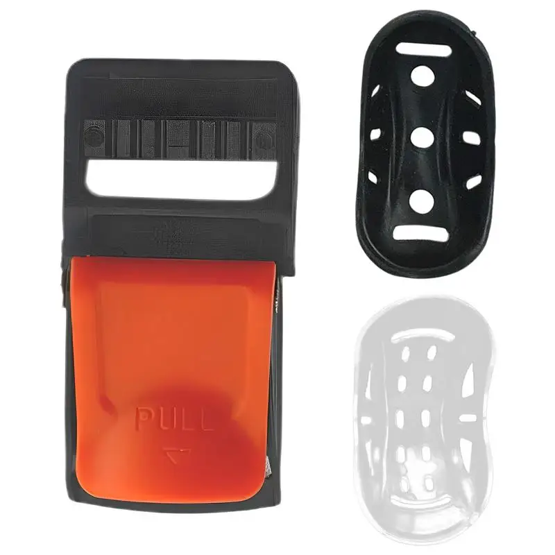 Motorcycle Helmets Buckle Secure And Comfortable Three-section Fit Buckle With Helmets Strap Buckle  Motorcycle Accessories