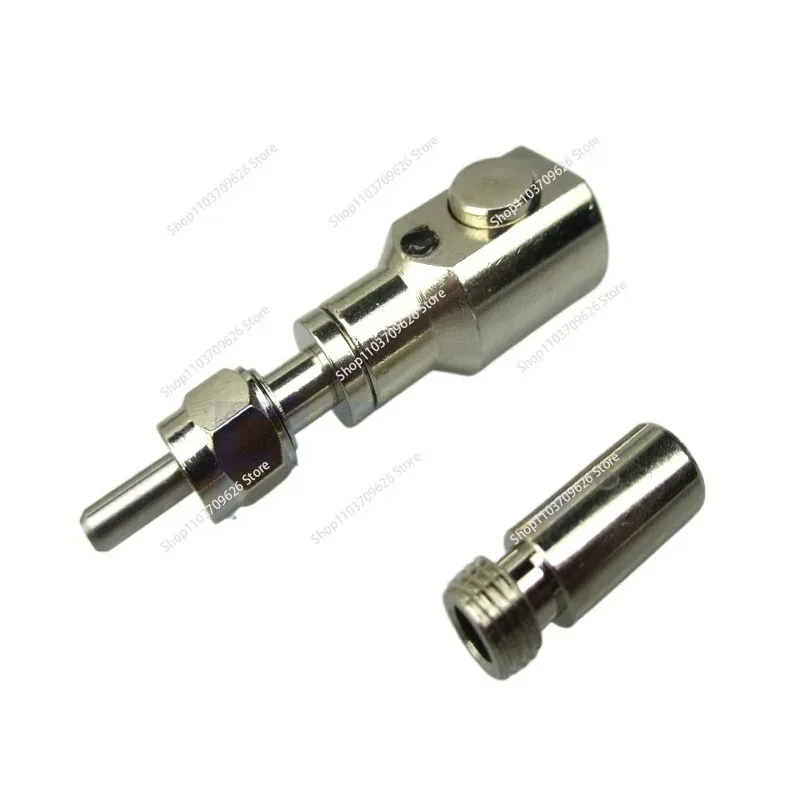 Large Core Diameter Bare Fiber Flange Connector Aperture Custom 200um Optical Fiber Metal Adapter SMA905