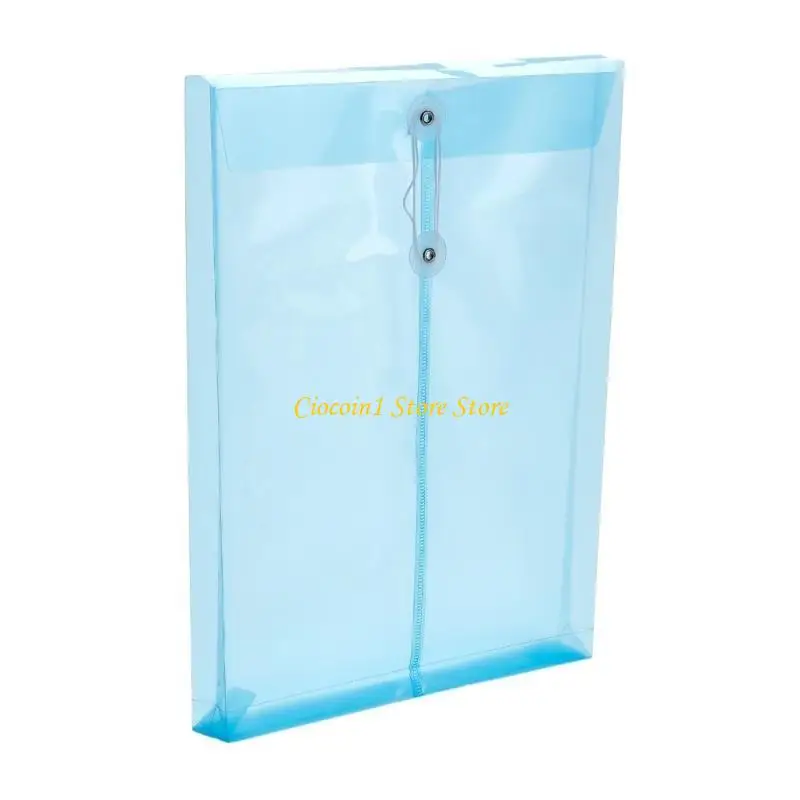 

A3PC 20 шт. Прозрачные пакеты для файлов с застежкой-шнуром Водонепроницаемые кошельки для файлов