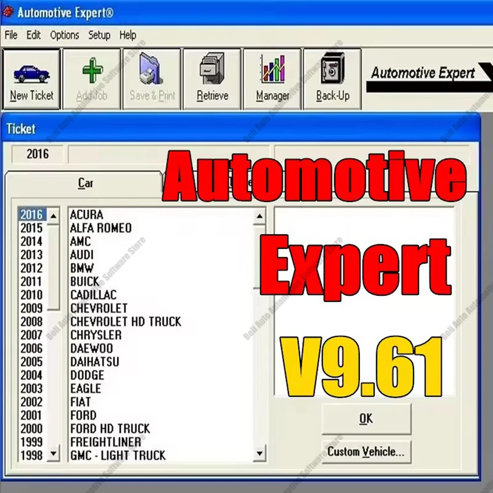 

2025 Hot。 Car Automotive Expert 9.61 Version with Crack Automxpert 9.61 ，Management Software otive EUnlimited Install