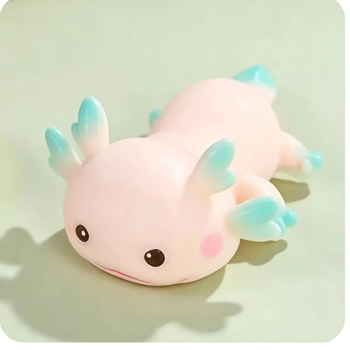 Axolotl Squeeze Ball Cute Fish Relax Cartoon Antistress Squishy Stress Relief Slow Rising For Adult Stretch toy