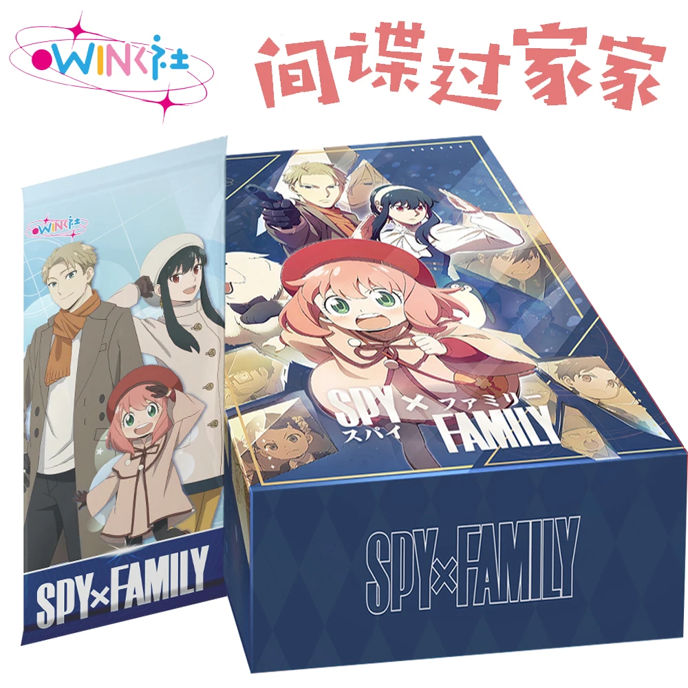 

SPY×FAMILY Collection Cards for Kids Anime Loid Yor Anya Forger Rare Limited Edition Kimono Style Embroidery Cards Birthday Gift