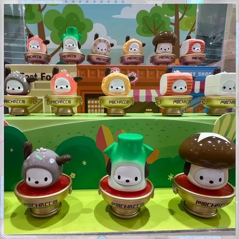 

Miniso Pochacco Hot Pot Party Series Blind Box Miniature PVC Model Doll for Desktop Decoration Lightweight Holiday Gift