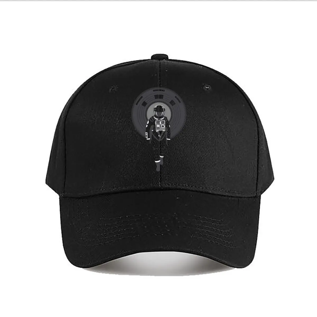 Robot - Bold, Text, Black - White, Future - Themed Design Outdoor Activities Baseball Cap Sunhat Men Snapback Cap Women's