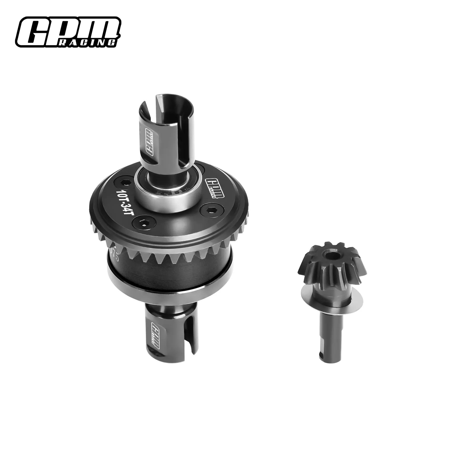ARRMA 1/8 EXB Kartun Bully Wanderer V6 Medium Carbon Steel+Aluminum 7075 Front and Rear Universal Differential