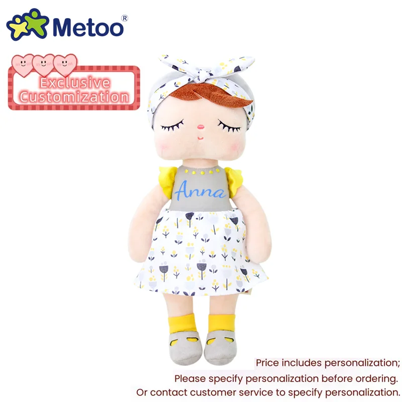 

Personalized Metoo Summer Angela Princess Doll Soft Plush Toys Exquisite Collection Children's Birthday Gift