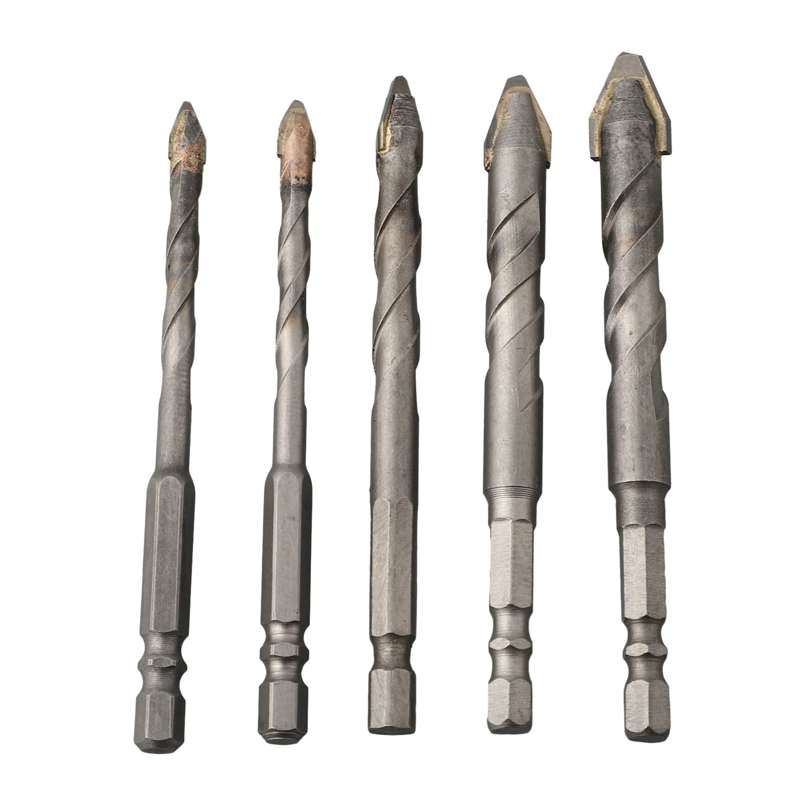 مجموعة مثقاب رأس غريب الأطوار ، تصميم حافة متداخلة ، إزالة رقائق مريحة ، مناسبة لبلاط السيراميك وأكثر من ذلك