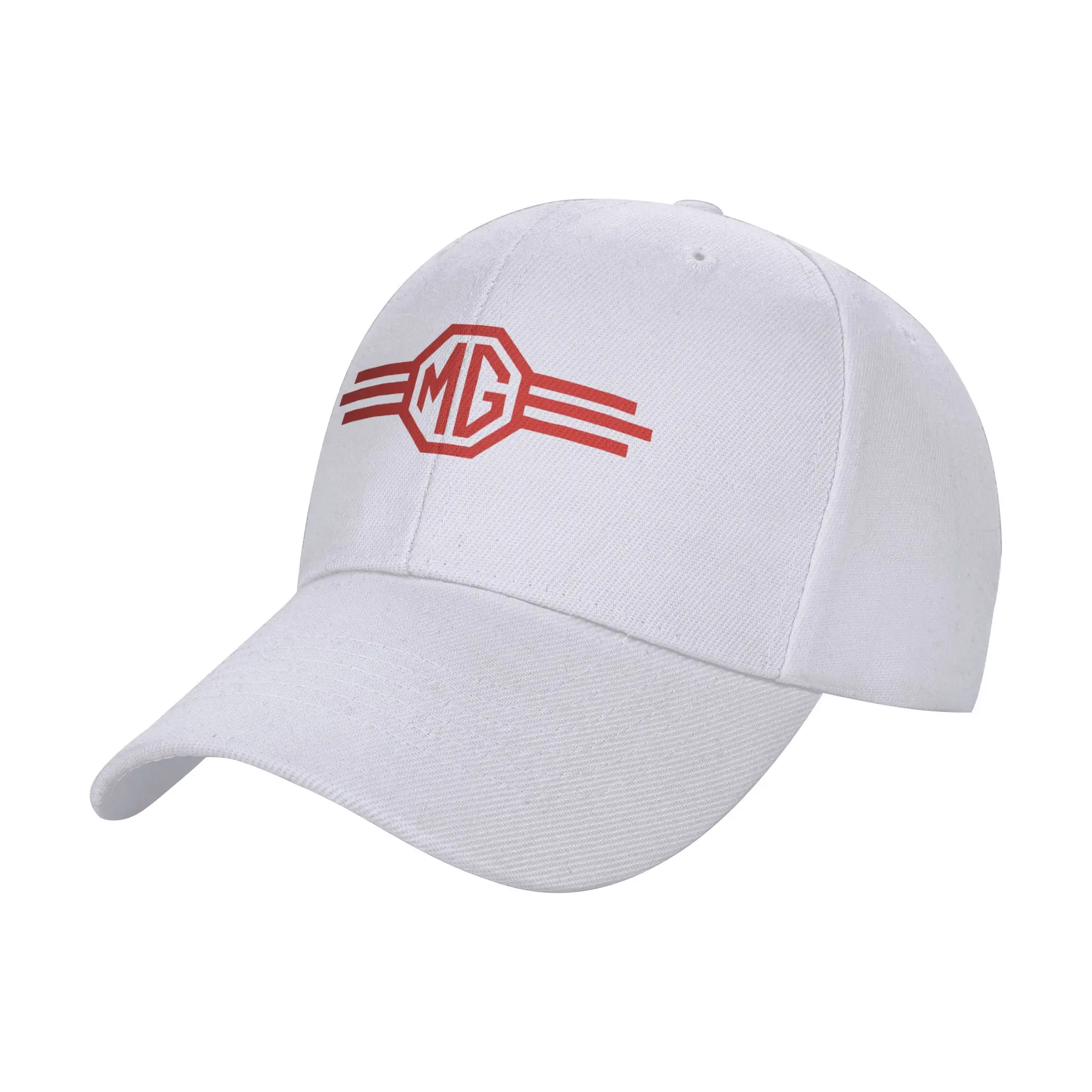 Fashion MG Morris Garages Double Sided Banner Curved Brim Baseball Cap Covering Face Without Makeup Golf Cap