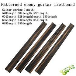 B African Ebony For Acoustic Electric Classical Guitar Fingerboard Guitar Making Material