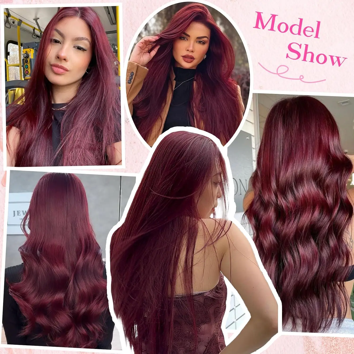 

50 шт./упаковка, накладные волосы ITip, 100% натуральные человеческие волосы, 12-20 дюймов, 30 г # Наращивание волос I-Tip 99J красного цвета, прямые, для горячей фиксации