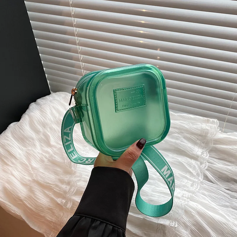 

Прозрачная желейная сумка, сумки через плечо для женщин, сумки на плечо, модные универсальные сумки и сумки, дизайнерская сумка Сумка Женская