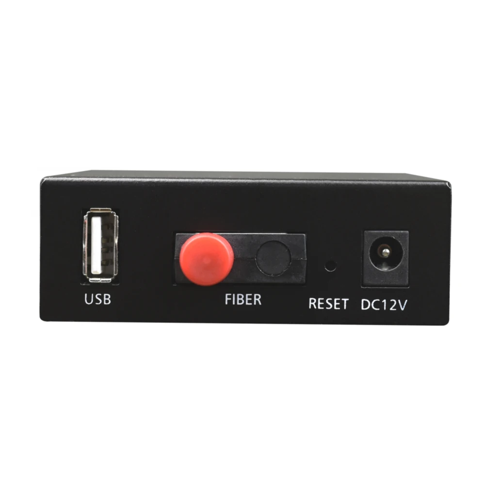 Fctel HD Vídeo e USB KVM sobre Extensor de Fibra 2K 60HZ HD Vídeo para Conversor de Fibra Óptica