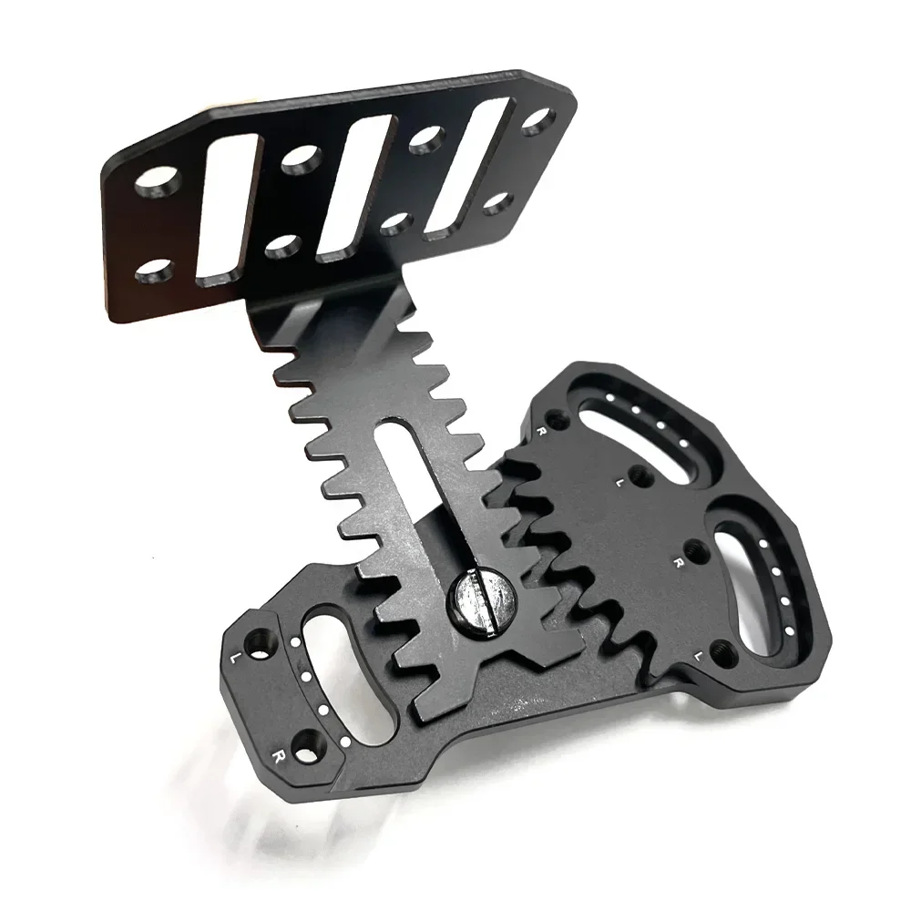 Tactical Extension Adapter , Adjustable Negative Cant Plate Right-Angled for QLS System Extension Magazine Metal Accessory