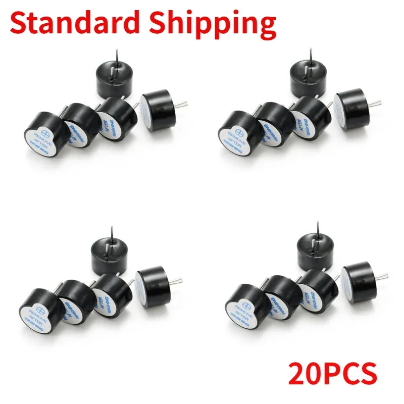 20PCS Super Loud 5V Active Alarm Buzzer Beeper Tracker 9X5.5mm 12X9.5mm