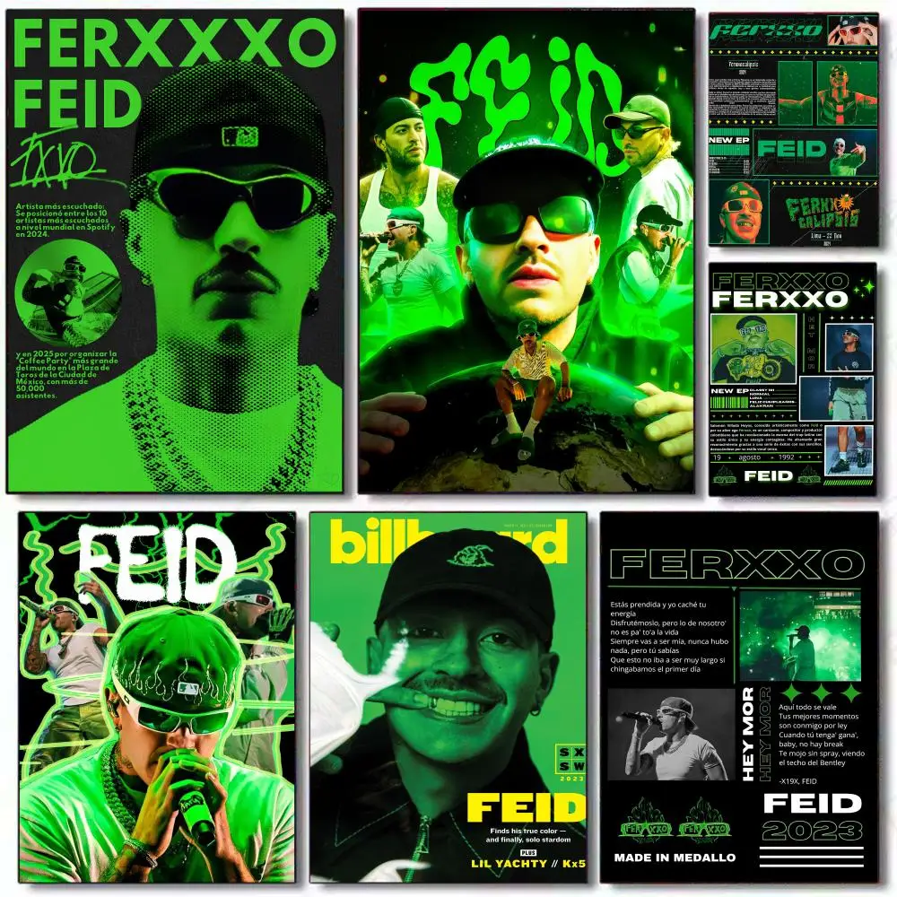 

F-Feid Poster Perfect Sticker Self Adhesive Wall Art Designed for Home Office Dining Spaces