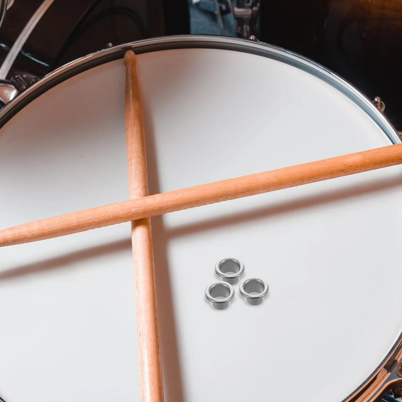 

20pcs Drum Accessories 9X9Mm Metal Air Vent For Snare Drum Kit Durable Ventilation Valve Percussion Instrument Part