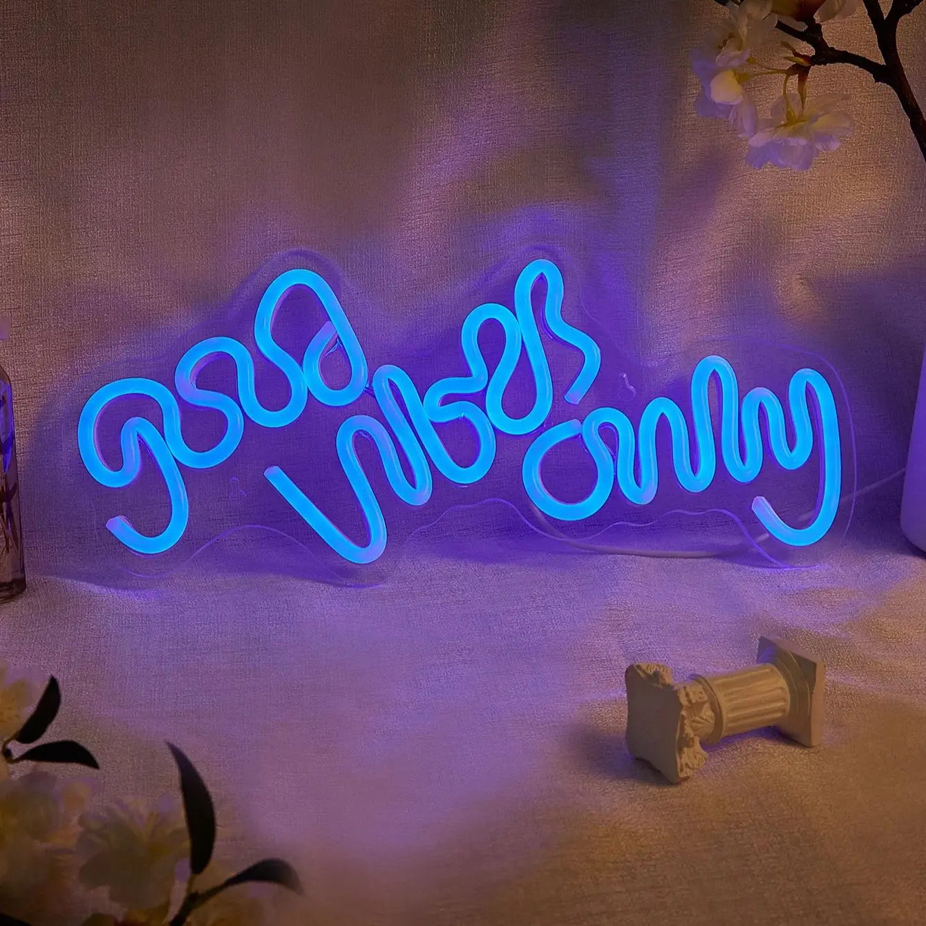 

Светодиодная неоновая вывеска Chi-buy GBO с питанием от USB, ночник, 3D-декор для стен, лампа-вывеска для спальни и гостиной